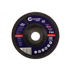 КЛТ Cutop Profi 125x22.2 мм, Р80 70-12580