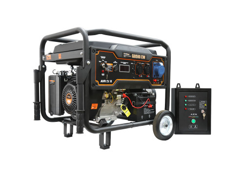 БЕНЗИНОВЫЙ ГЕНЕРАТОР FOXWELD EXPERT G8500 EW В КОМПЛ. С БЛОКОМ АВТОМАТИКИ