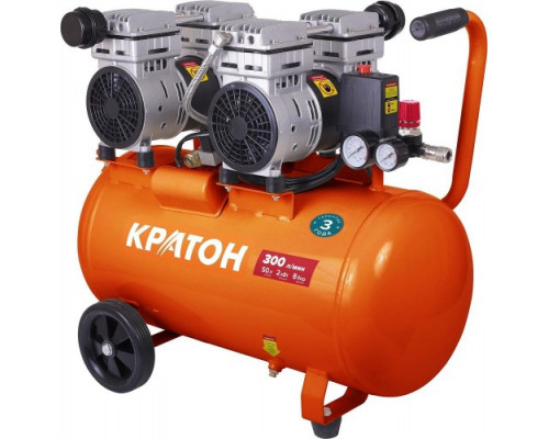 Компрессор с прямой передачей безмасляный Кратон AC-300-50-OFS