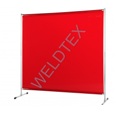 Сварочный экран Weldtex PVC 1400х1800 красный ТУ28.29.70-002-62162486-2017