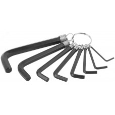 Ключи шестигранные на кольце, 8 шт (2-10 мм) CrV 64165 FIT