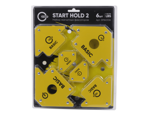 START HOLD 2 Набор магнитных фиксаторов (6шт) 9 LBS/25 LBS/50 LBS