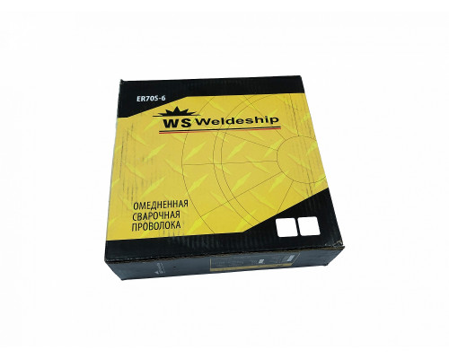 WS WELDESHIP Омедненная сварочная проволока ER70S-6 (0.8 мм; 15 кг) WS WELDESHIP Омедненная сварочная проволока ER70S-6 (0.8 мм; 15 кг)
